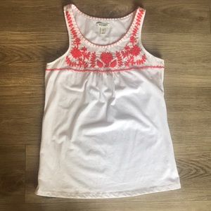 Old Navy Embroidered Tank Top szS